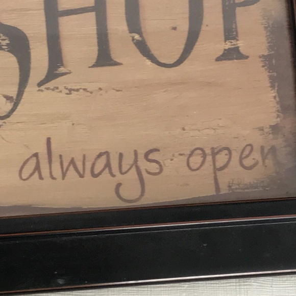 The JAVA SHOP always open Decoration Wall Art - Picture 6 of 9